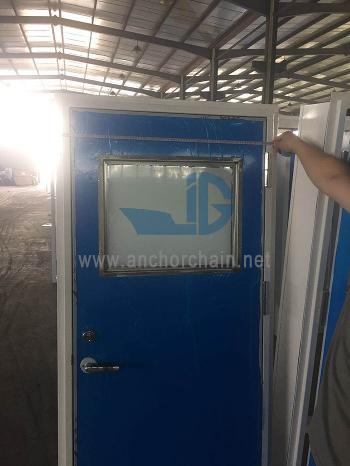 Α60 Πυράντοχη μονόφυλλη χαλύβδινη πόρτα