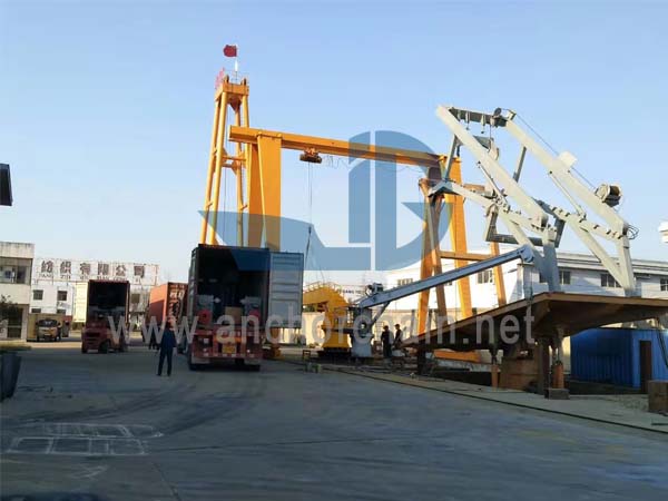Συσκευή εκτόξευσης σωσίβιας λέμβου δωρεάν πτώσης