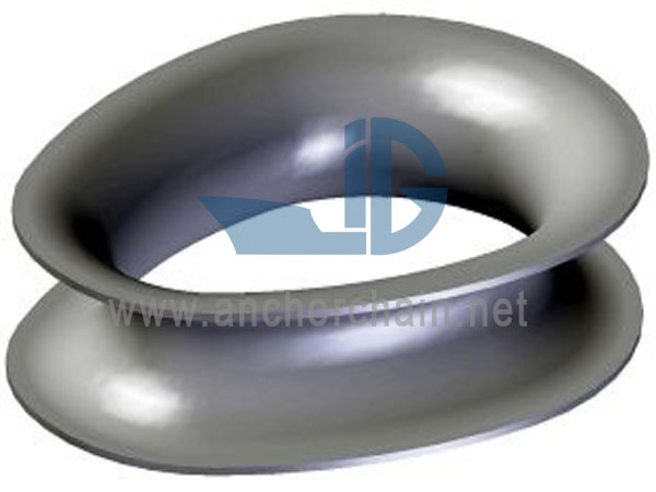JIS B 2802 Thimble B Τύπος Για Καλυμμένο Ατσάλινο Συρματόσχοινο