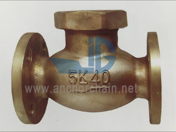 JIS F 7417 Bronze 16K Lift Check Globe Valves (Τύπος κουκούλας ένωσης)
