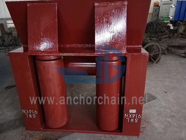 JIS F2026 Fairlead με οριζόντιο κύλινδρο