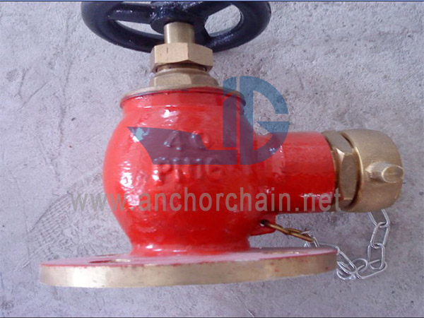 Γωνιακή βαλβίδα σωλήνα μπρούτζου Marine JIS F7334 5K 10K (DN15-DN40)