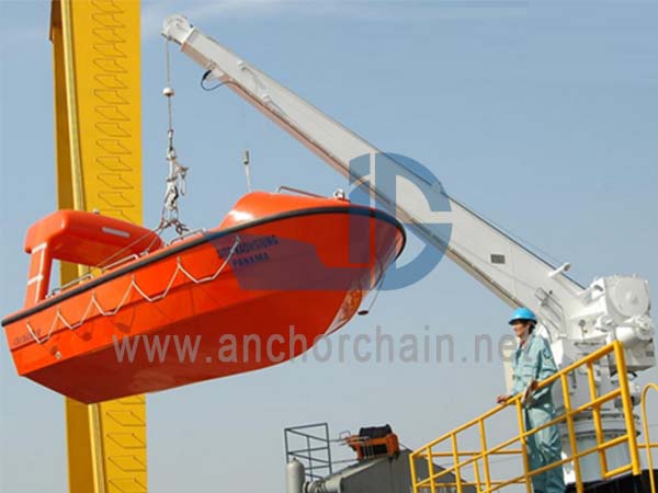 Εγχειρίδιο Single Arm Slewing Liferaft Davit