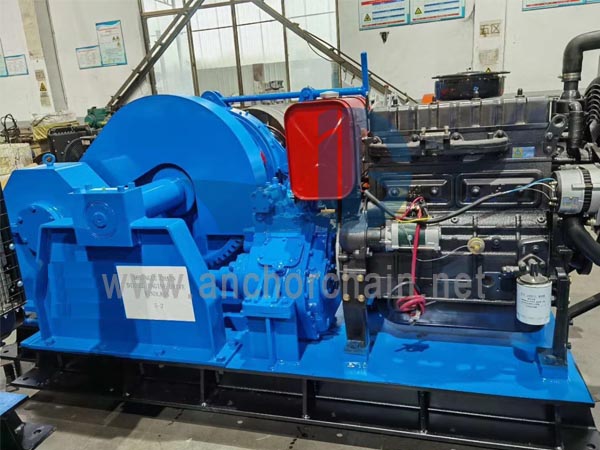 Κινητήρας ντίζελ μονής αλυσίδας Windlass