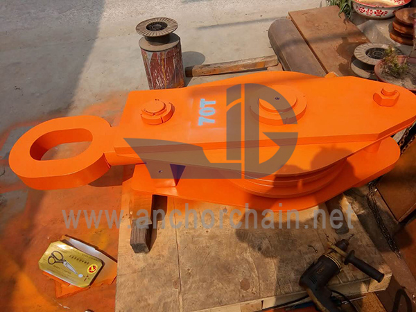 ZHC Serie Single Sheave Marine Wire Τροχαλία
